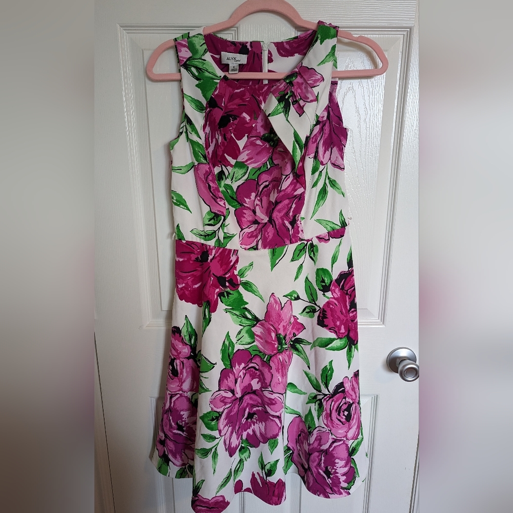 Alyx Pink Floral Dress